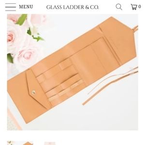 Glassladder&Co tech organizer Vegan leather